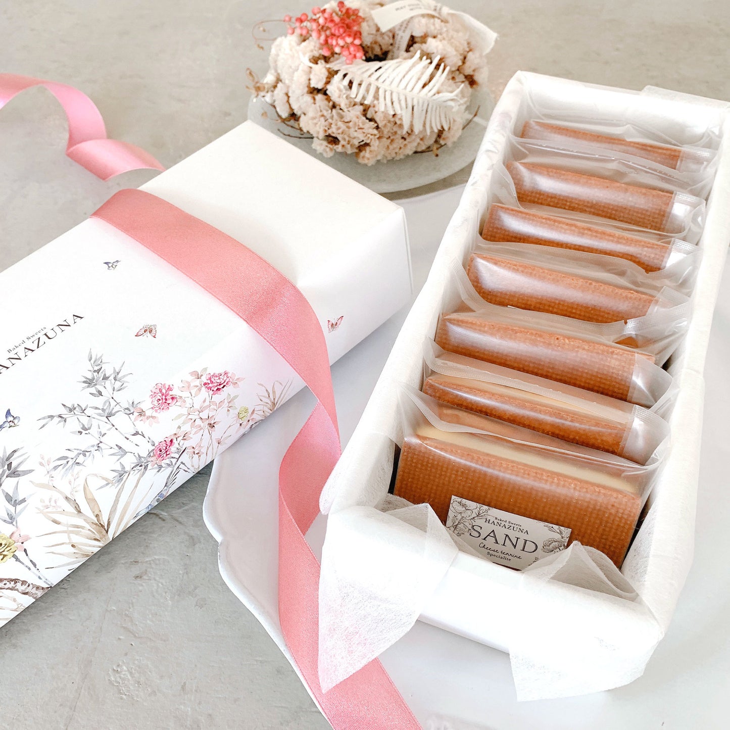HANAZUNAのチーズテリーヌサンド大(7個入り)